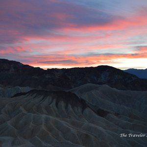 Sunset in Zabriskie Point picture